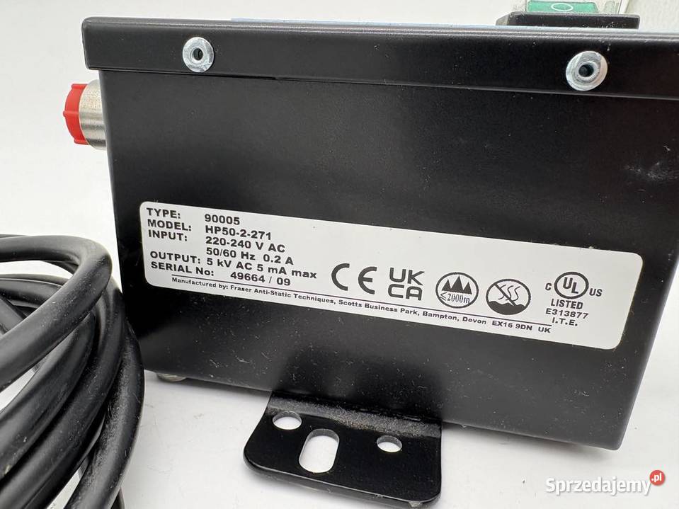 Fraser HP50 2 271 Type 90005 Anti Static Power mazowieckie Warszawa