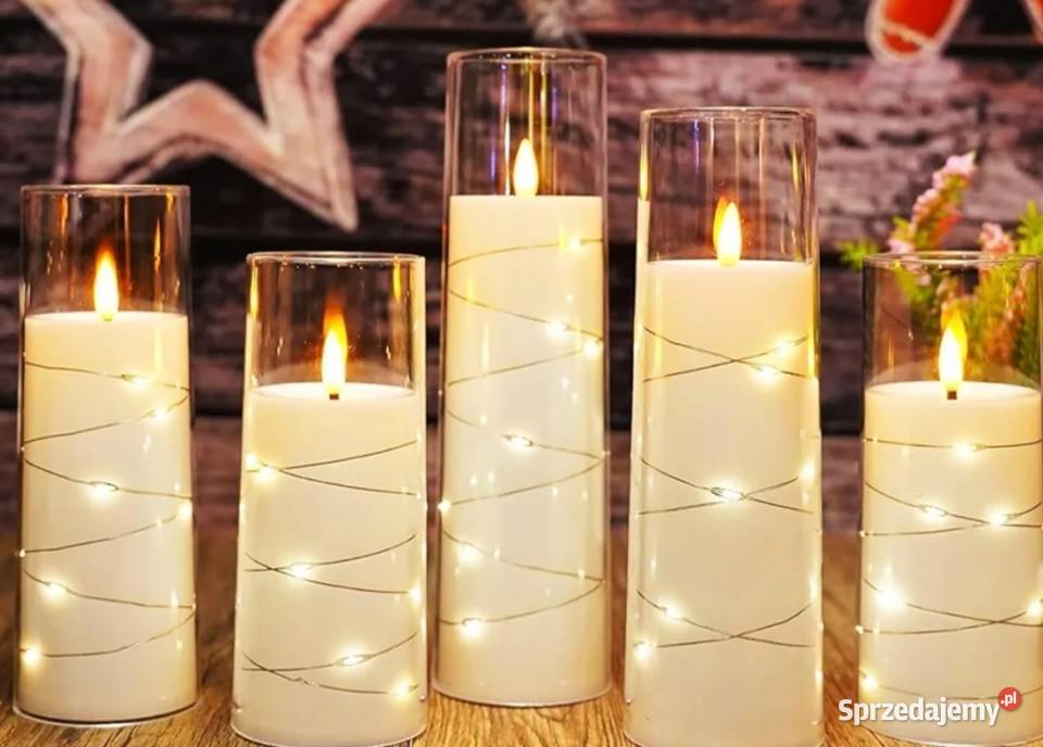 Zestaw 5 świeczek LED Sieraków