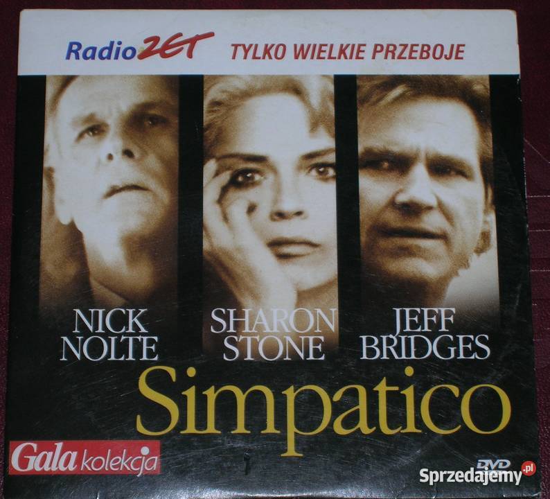 DVD SIMPATICO 1999 NICK NOLTE SHARON STONE Szczecin