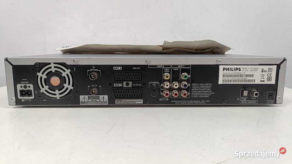 PHILIPS DVDR5350H nagrywarka bez pilota Philips wielkopolskie Poznań