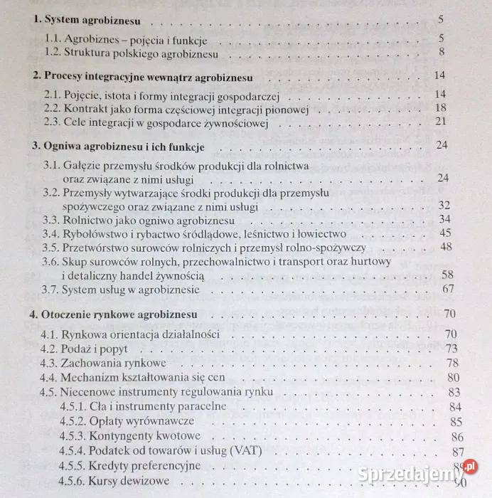 Agrobiznes Podstawy ekonomiki agrobiznesu Cz 1 Chełm sprzedam
