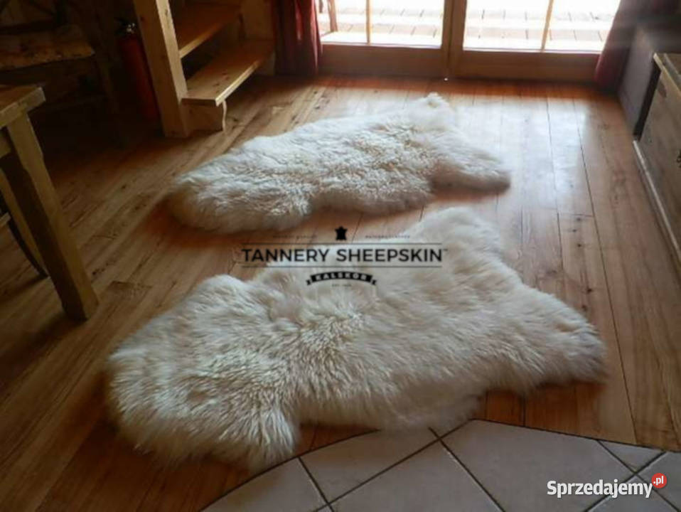 SKÓRA OWCZASKÓRY OWCZE XXL BIAŁE GIGANT Szaflary