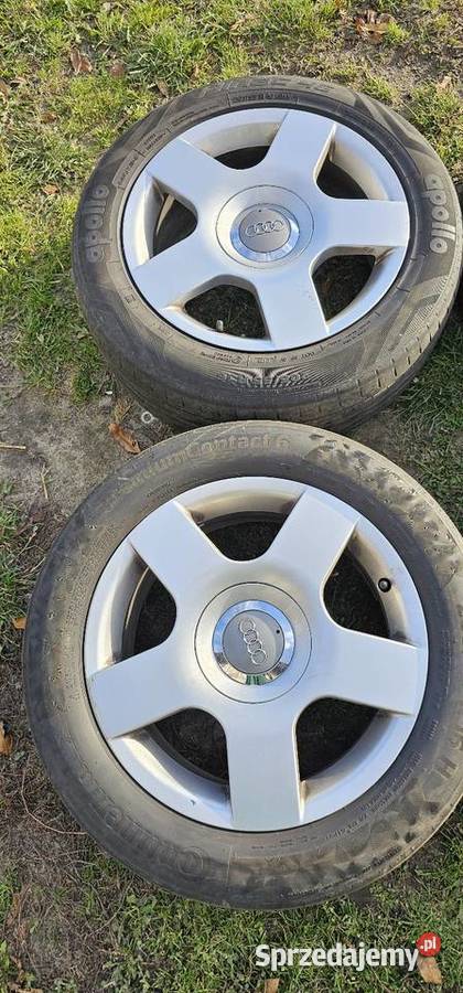 Sprzedam felgi z a4 b6 16 5x112 opony lato sprzedam
