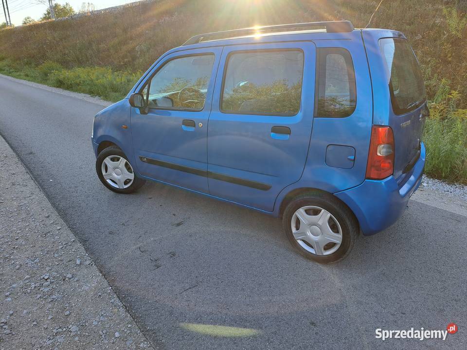 Sprzedam ładne suzuki wagon R 13 benzyna 2001r nieuszkodzony Żyrardów