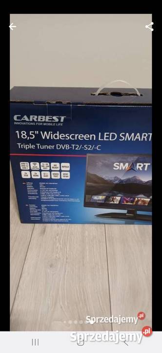Telewizor Led Smart Carbest 185 12v Kutno