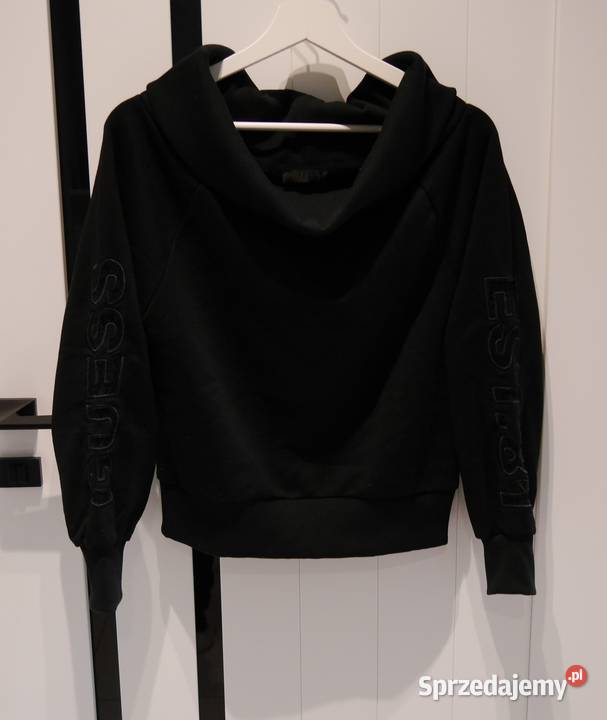Guess przepiękna bluza odkryte ramiona golf 34 długi Swetry i golfy Wrocław