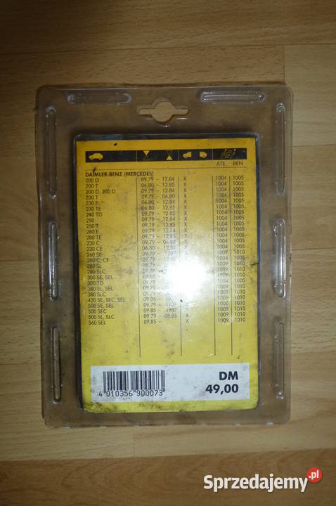Klocki hamulcowe Mercedes a001420812067 190 200