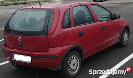 Opel Corsa C 10 12V 2004 4/5 Corsa Giżycko