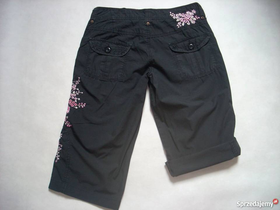 DENIM CO Spodnie 34 Hafty Podpinane 38 M Nowy Sącz sprzedam