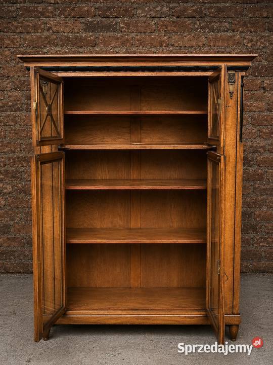 Witryna dwudzielna biblioteczka Piotrków Trybunalski