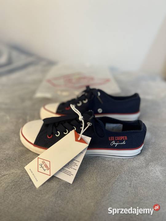 Trampki granatowe Lee Cooper granatowe inna Obuwie sportowe podkarpackie Jasło