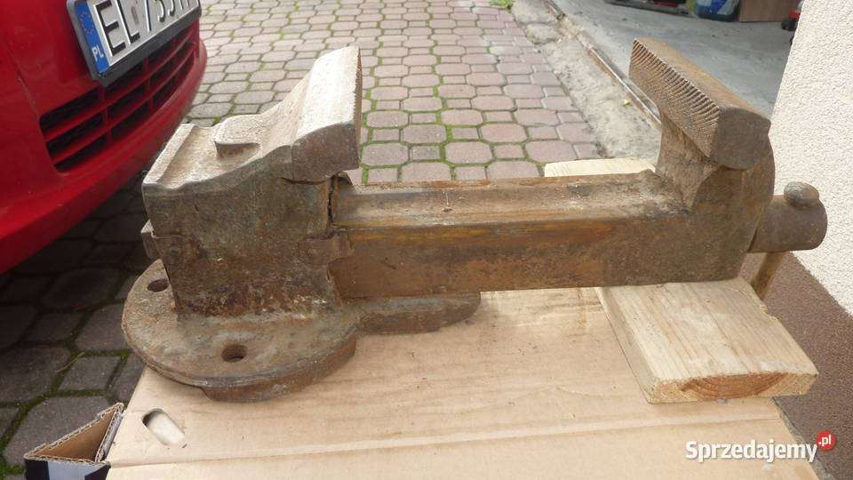 Imadło ślusarskie stalowe kute RECORD łódzkie Łódź sprzedam