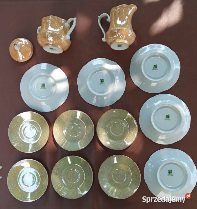 Kolorowy Zestaw porcelana Włocławek Chodzież PRL Jaworzno