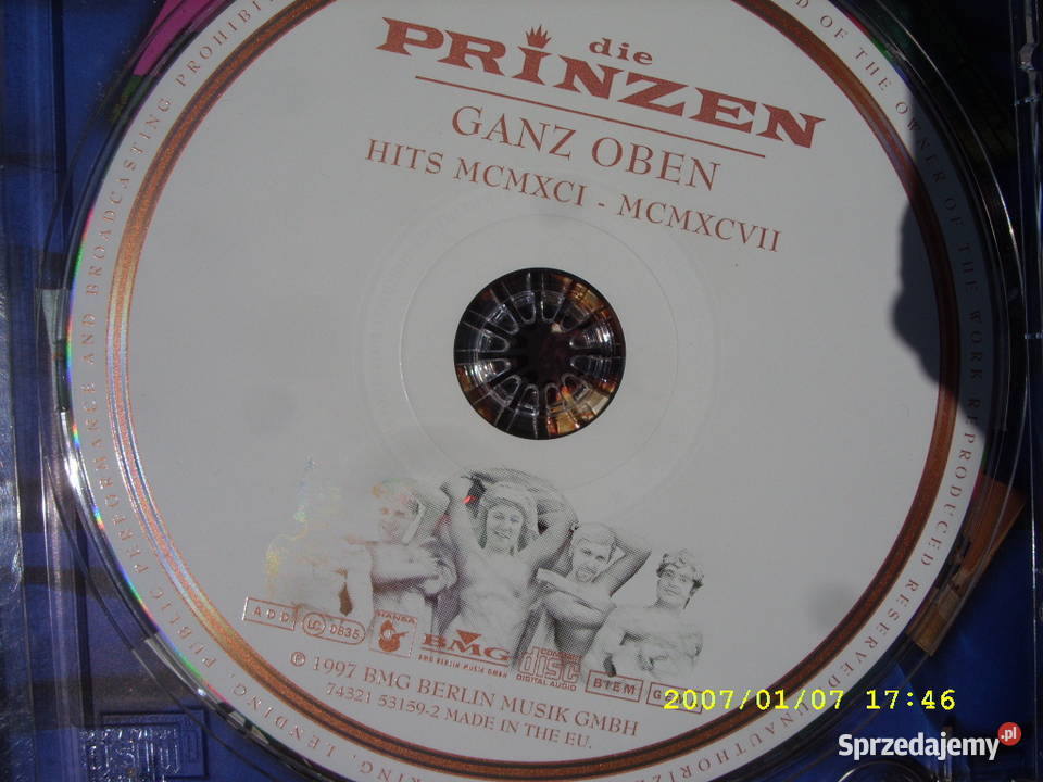 POP CD PRINZEN2 PLYTY CD Wołów
