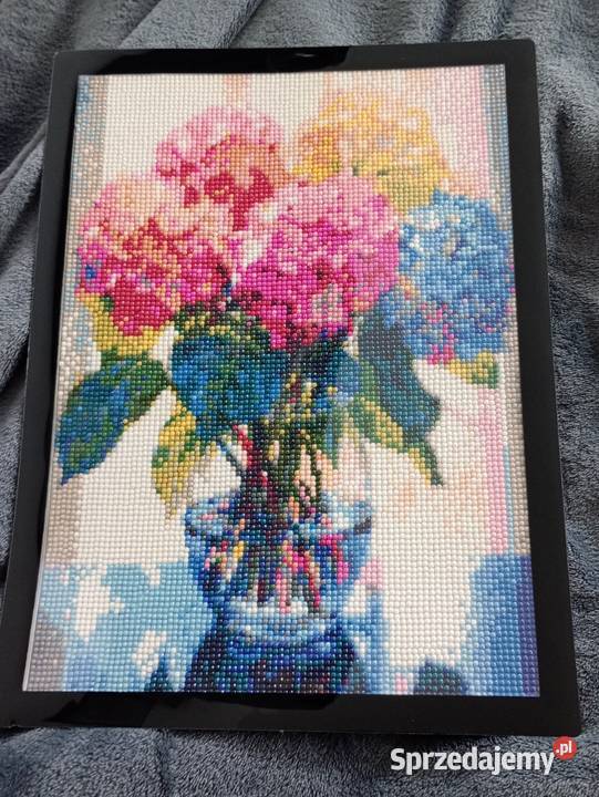 Obraz diamentowy hortensje Częstochowa