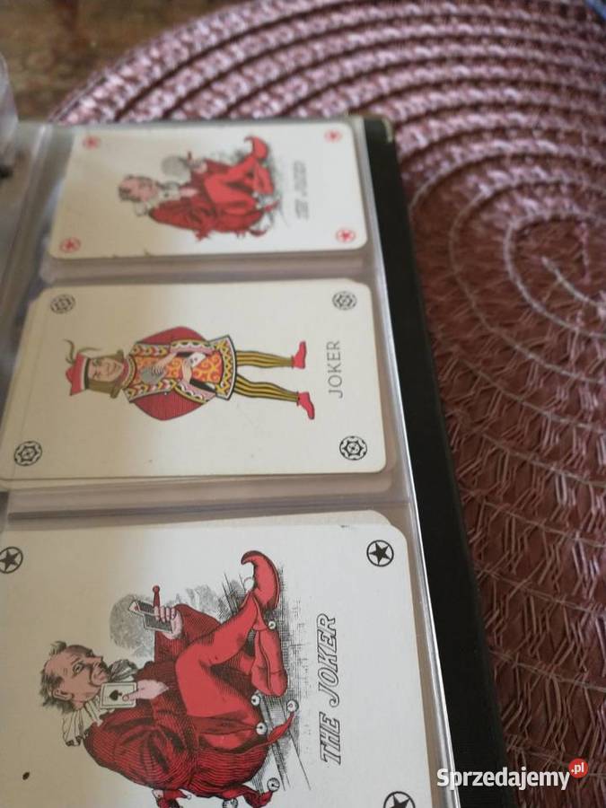 album z karcianymi jokerami lubuskie Gorzów Wielkopolski sprzedam