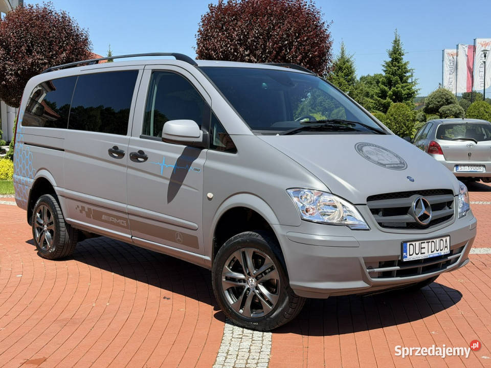 Mercedes Vito 30 CDI AMG 4x4 Automat 8 osób LONG immobilizer Widełki