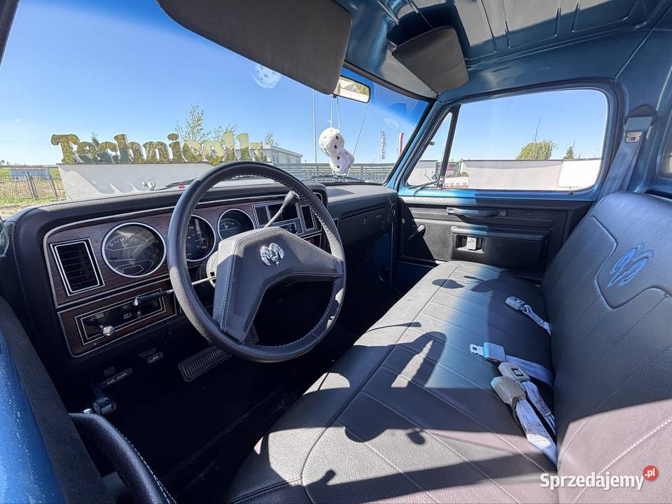 Dodge Ram D100 1986 52 Trzebinia