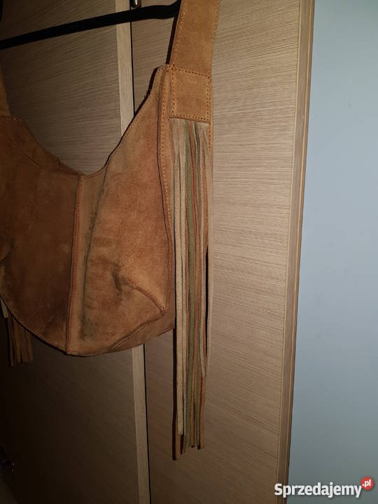 Torba skórzana brązowa z Meksyku mazowieckie Warszawa
