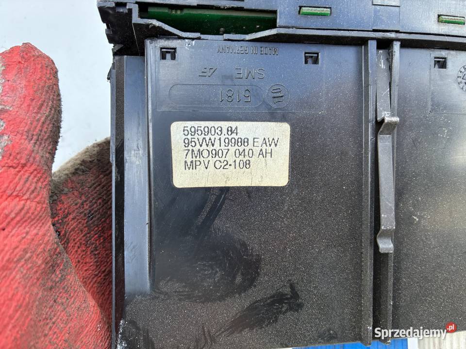 Panel Sterowania Klimatyzacji Volkswagen Sharan lubelskie Wisznice