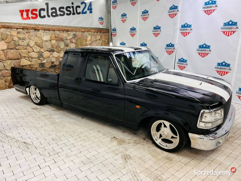 Ford F150 Lowrider 1994 Black Edition skóra air-ride show car na ...