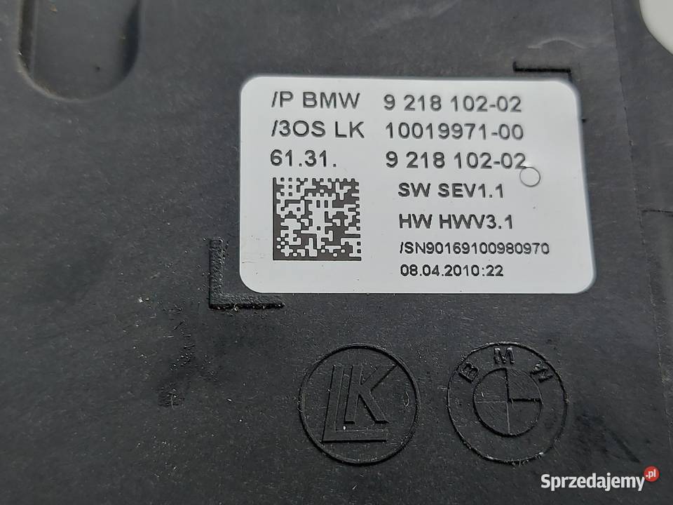 BMW F10 10r lewarek zmiany biegów 9218102