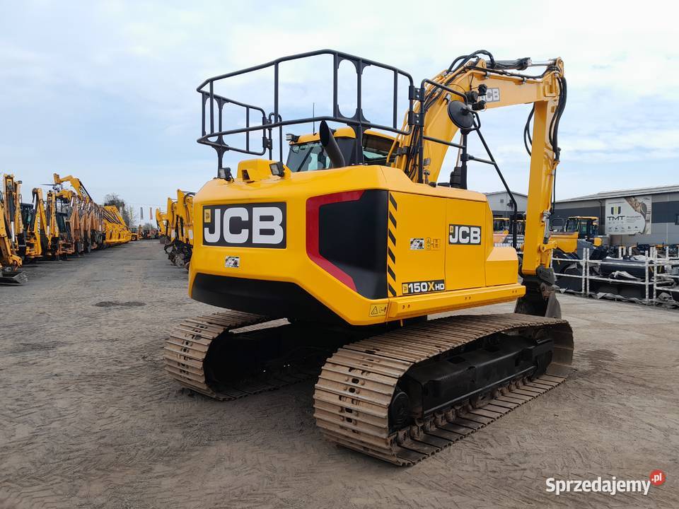 KOPARKA GĄSIENICOWA JCB 150X CAT VOLVO KOMATSU