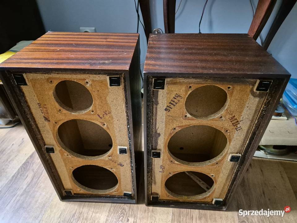 Obudowy do kolumn ZG 25 C 1978 r Audio Gdańsk