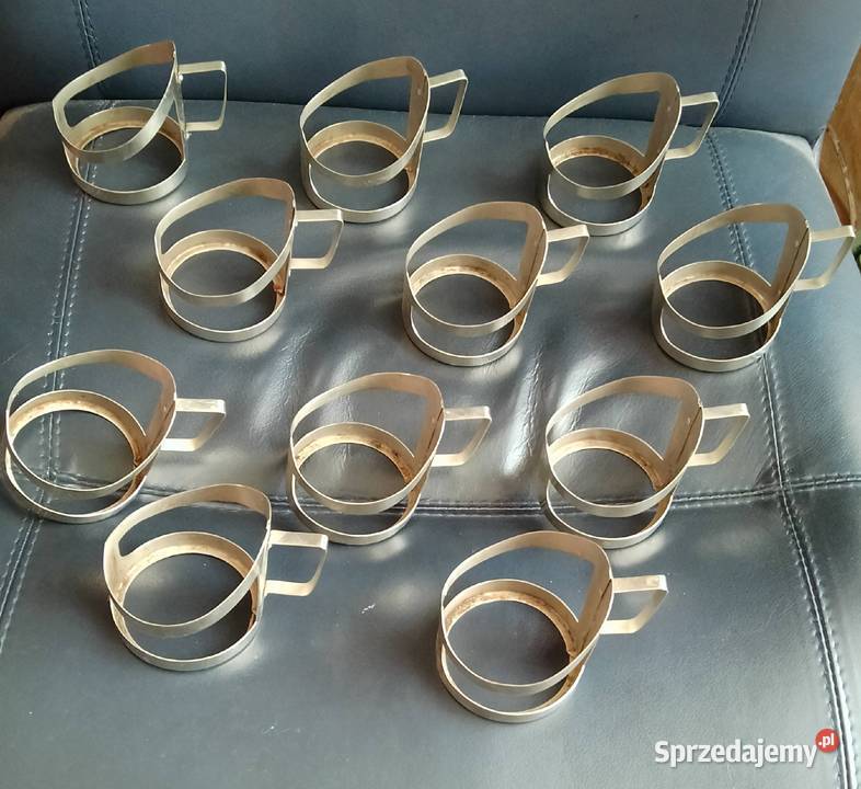 Koszyczki do szklanek Prl Nakło nad Notecią