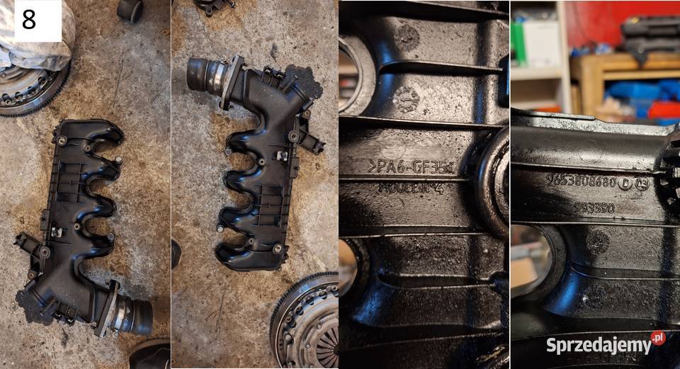 Części Peugeot Citroen 16HDI 109 Kostrzyn