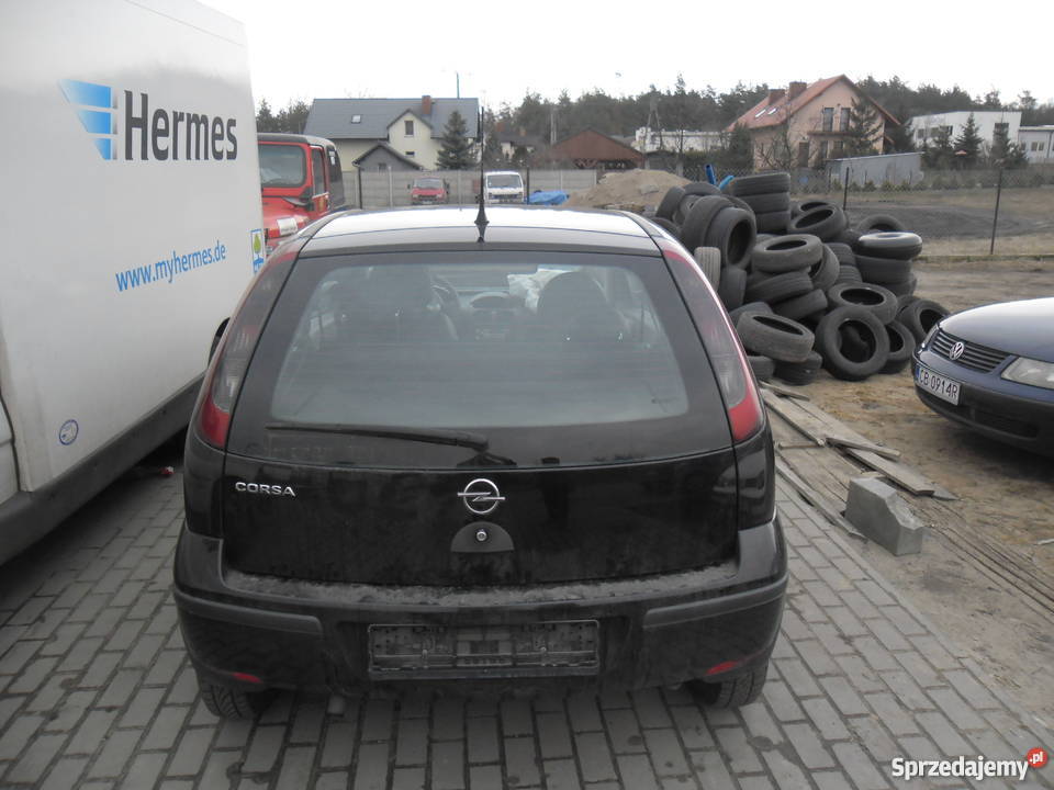 Opel Corsa C uszkodzony 2004 Golub-Dobrzyń