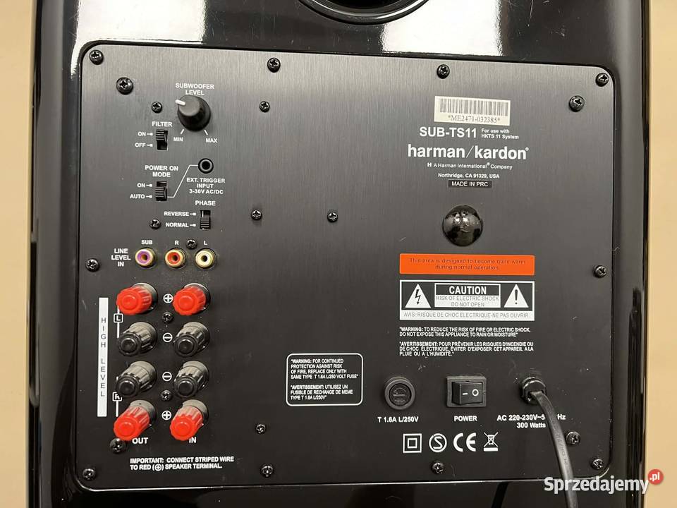 Harman Kardon SUBTS11 REGENERACJI GWARANCJA śląskie Gliwice