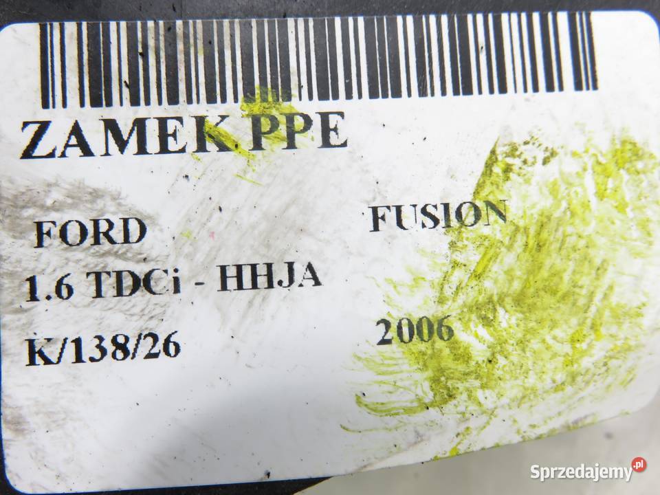 ZAMEK PRAWY PRZEDNI FORD FUSION 2N11N219A64AEC