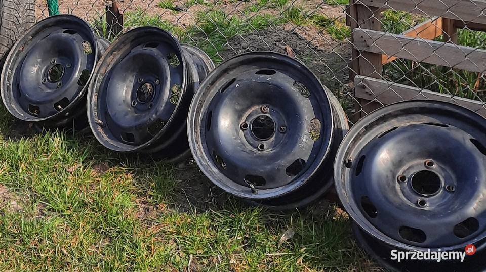 SPRZEDAM UŻYWANE FELGI STALOWE 14 drugie 15 dolnośląskie Wroniniec