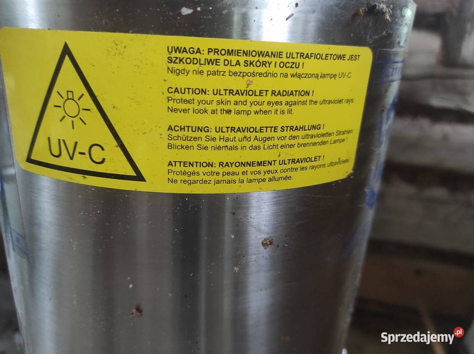Dezynfekcja wody promieniami UV Lampa małopolskie Stary Sącz