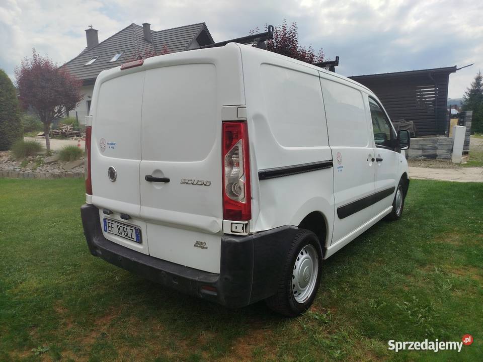 Fiat Scudo 20 d manuał 2009r małopolskie Limanowa