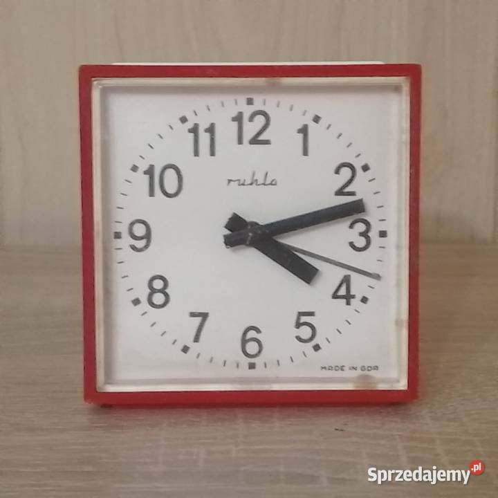 Budzik mechaniczny vintage RUHLA mazowieckie Wyszków