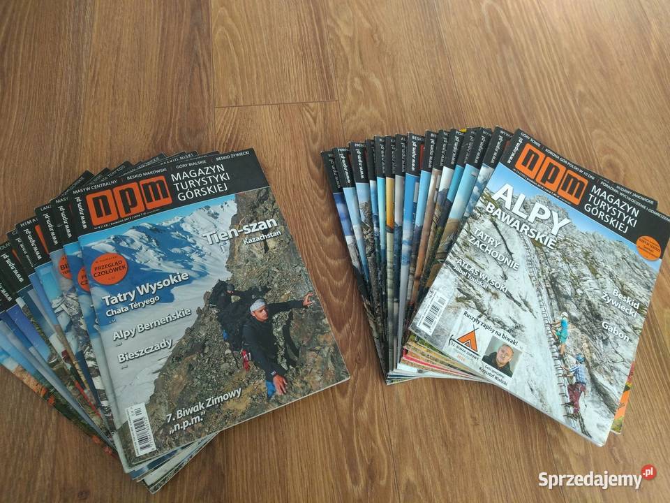 Tanio sprzedam 26 numerów pisma górskiego NPM Książki i Podręczniki małopolskie sprzedam