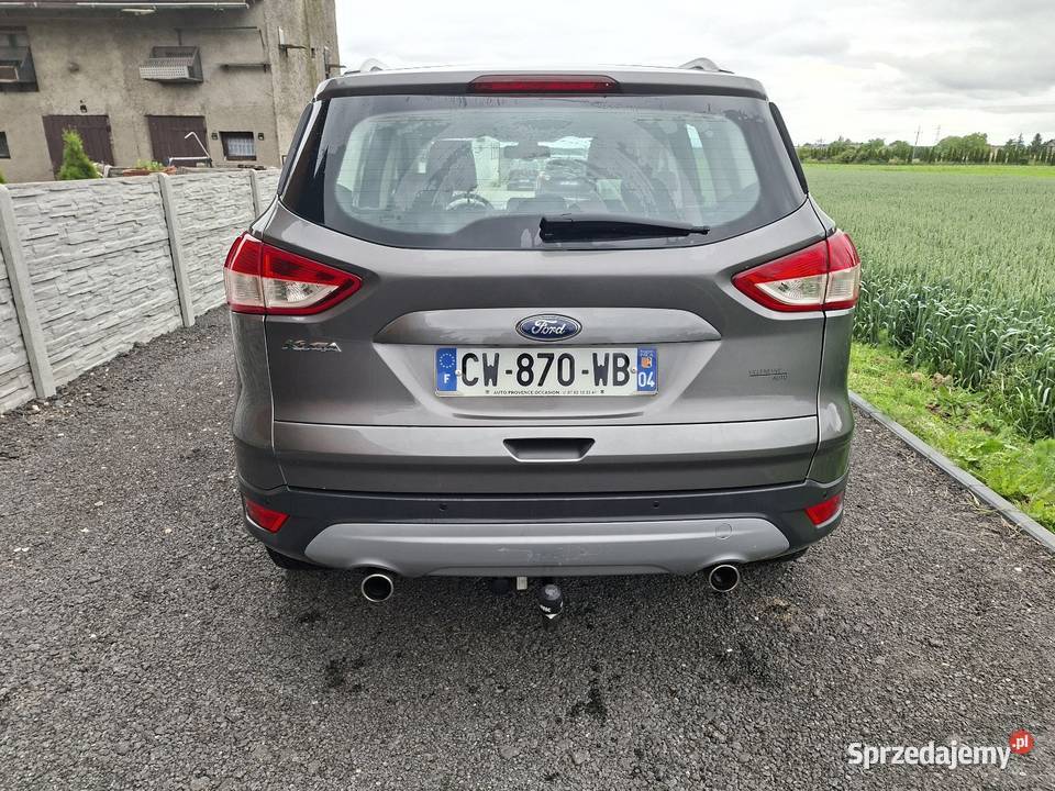 Ford Kuga Mk2 20Tdci 140 klima tempomat skóra światła przeciwmgielne wielkopolskie Łąkociny