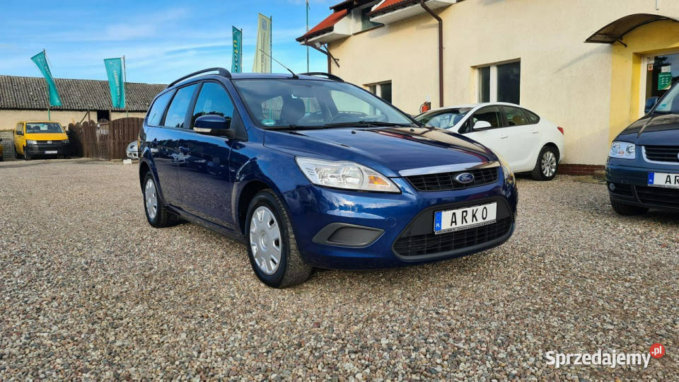 Ford Focus podgrzewana przednia szyba Mk2 Zieleniewo