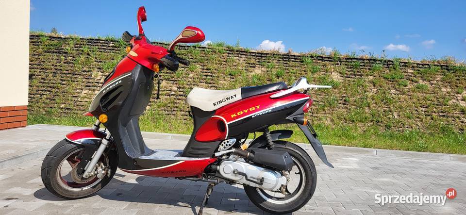 Skuter kingway koyot 50 serwisowany pierwszy Kwidzyn