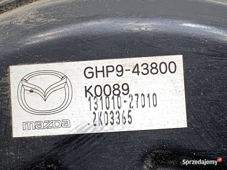 SERWO HAMULCOWE MAZDA 6 GJ GHP943800 Kombi 22 osobowe