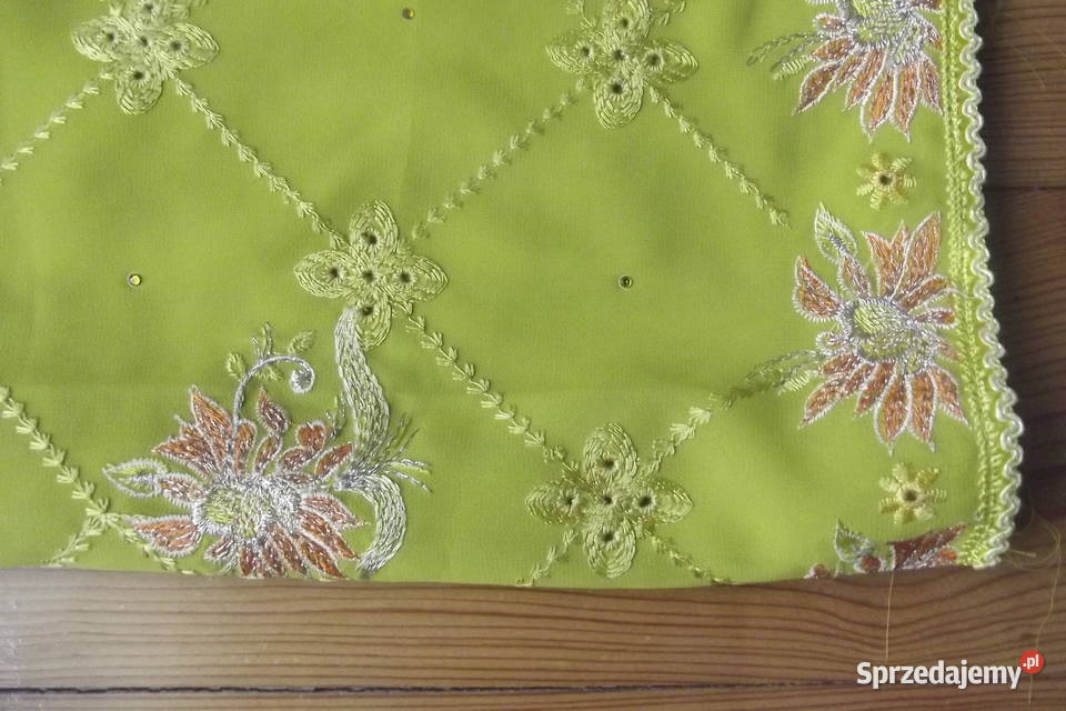 Materiał żorżeta haft 105237 Piekary Śląskie