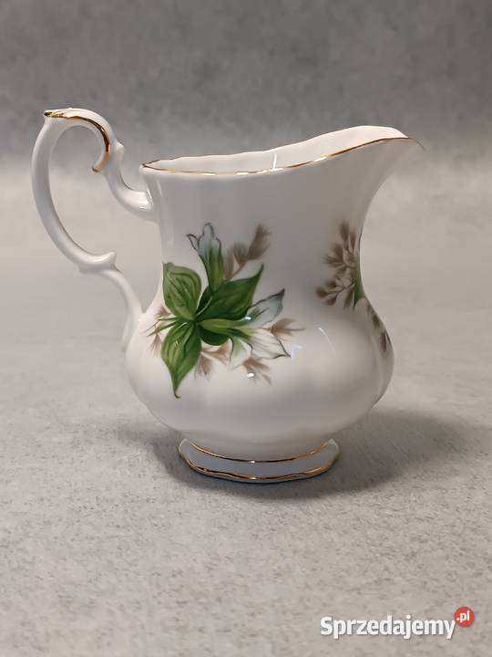 ROYAL ALBERT TRILLIUM Mlecznik Dzbanek na mleko Porcelana i szkło Kamieńsk