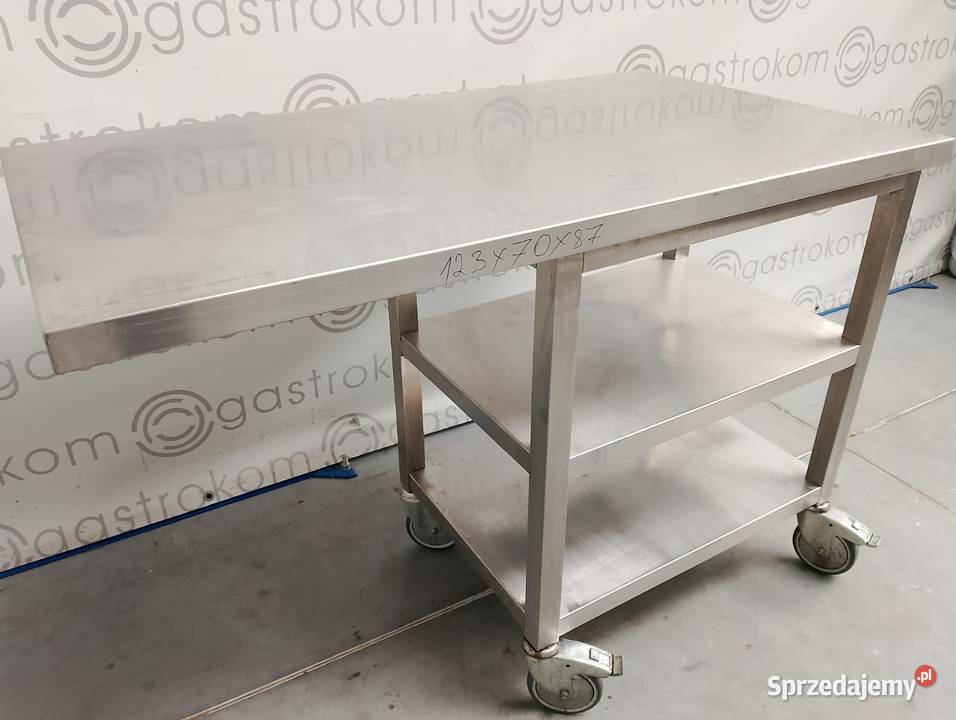 STÓŁ JEZDNY Z MIEJSCEM NA URZĄDZENIE 123X70X89