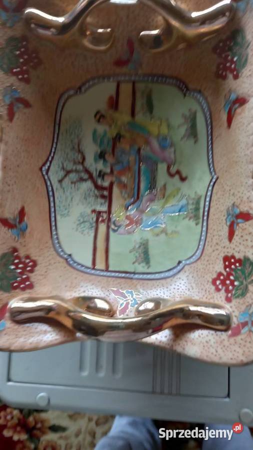 Patera z złotymi uchwytami Warszawa sprzedam