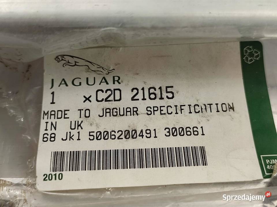 SZYNA DRZWI PRZÓD JAGUAR XJ 20102019 C2D21615