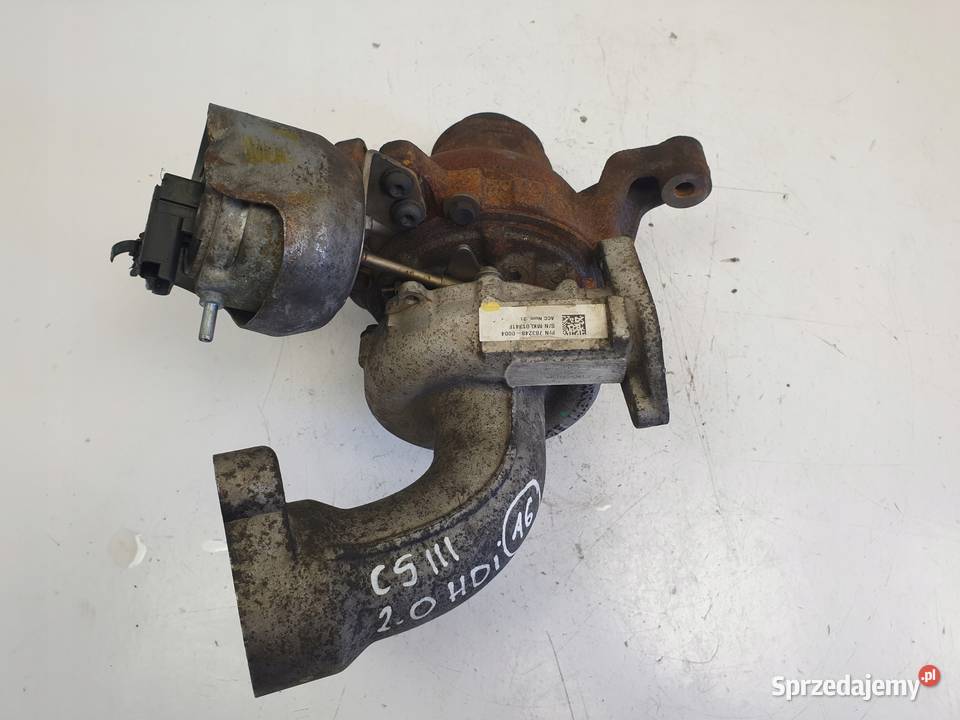 TURBOSPRĘŻARKA Citroen C5 III 20 HDI 9688361580 osobowe lubelskie Chełm