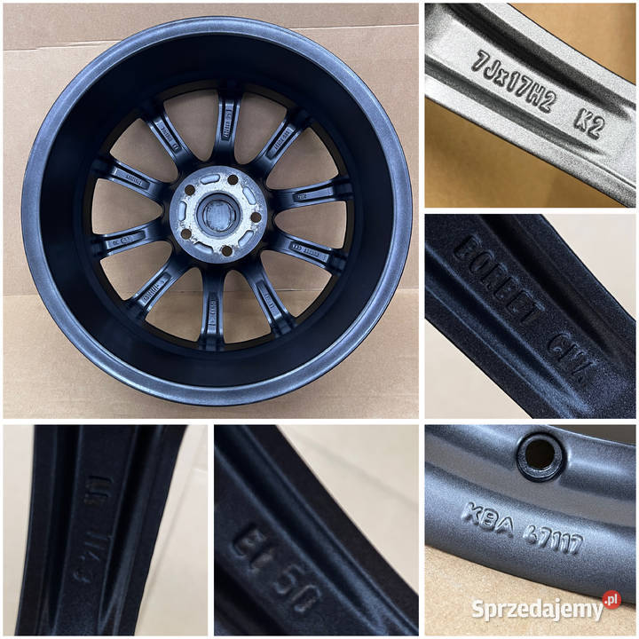 Borbet LV5 7Jx17 ET50 5x1143 671mm Mazda 3 5 6 Borbet Gostyń