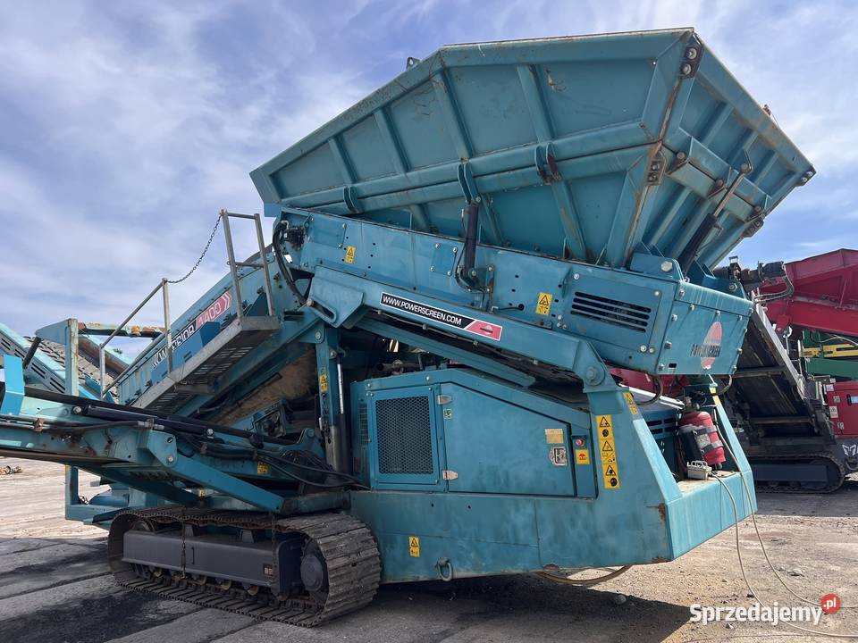 Przesiewacz Powerscreen Warrior 1400 Zator